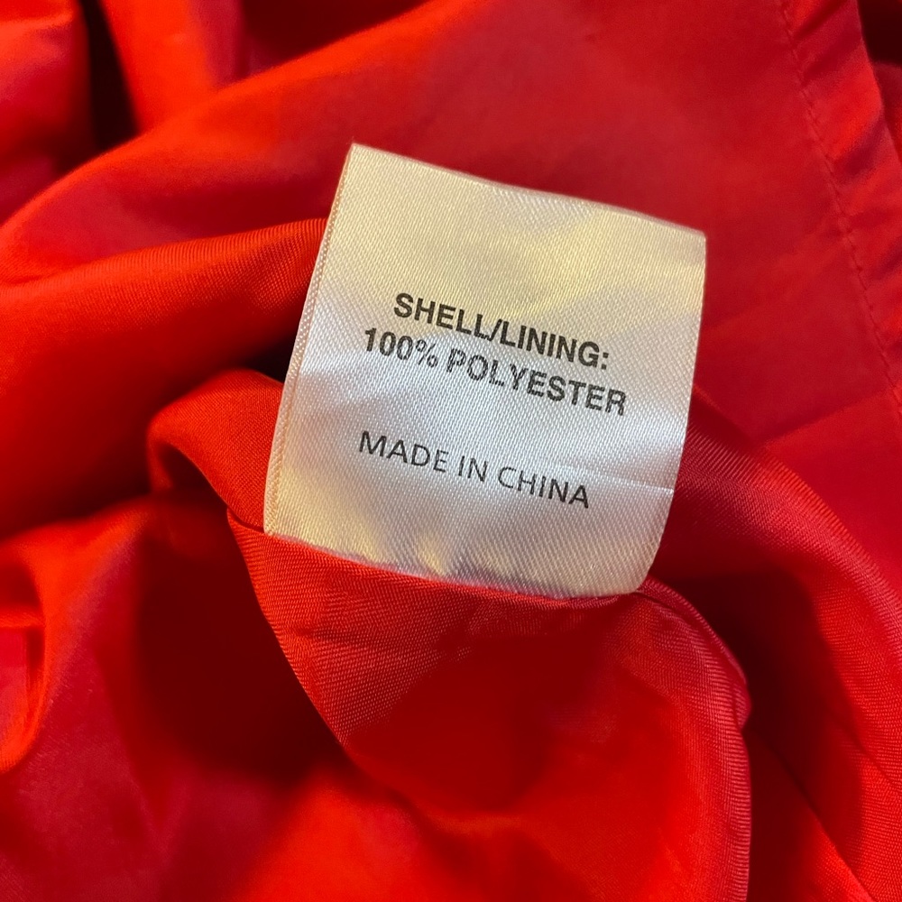 NWT - NUSH by ANUSHKA SHARMA Red A-line Sleeveless Flared Mini Dress with Belt - Picture 13 of 15